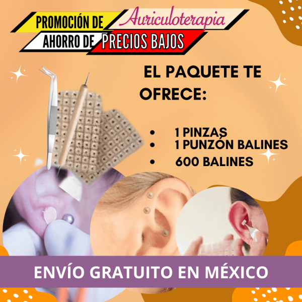 Paquete de Auriculoterapia